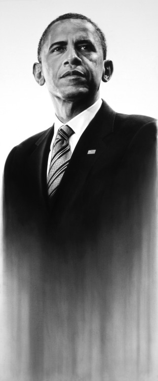 We are thrilled that Robert Longo’s portrait of Barack Obama has just entered our collection! With t