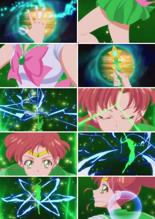 moonlightsdreaming:Sailor Moon Crystal Jupiter Planet Power Make-Up!