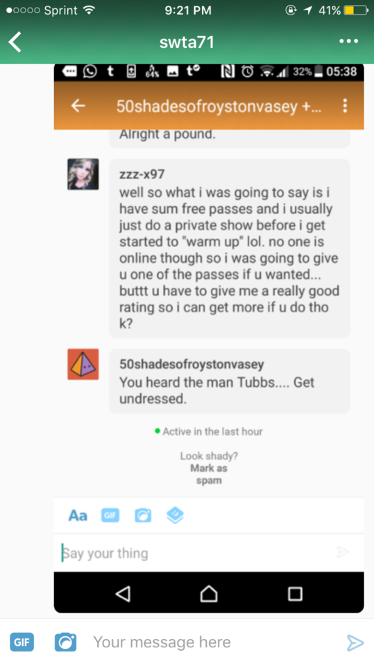 So I Just Encountered My First Bot I Had A Field Day With This