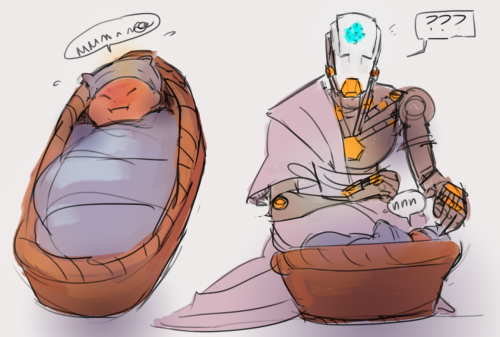 venomines:quick doods of baby zen au where zenyatta tortures mondatta daily