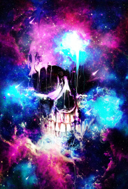 bestof-society6:    Space Skull by Nicebleed