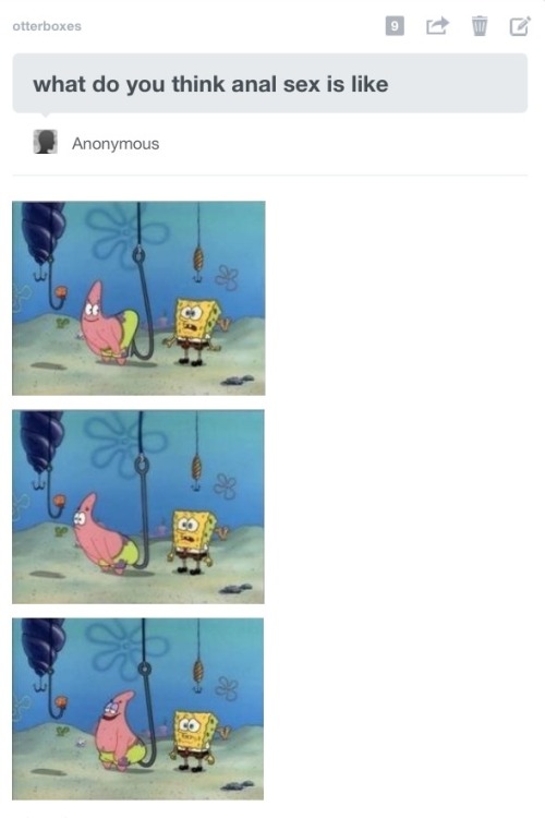 somethingclassysomethingvulgar:  Spongebob’s face is that of everyone who thought nothing of that scene until now 