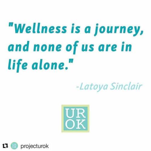 #Repost @projecturok (@get_repost)・・・Healing is a process and it can’t be done in solitude. Re