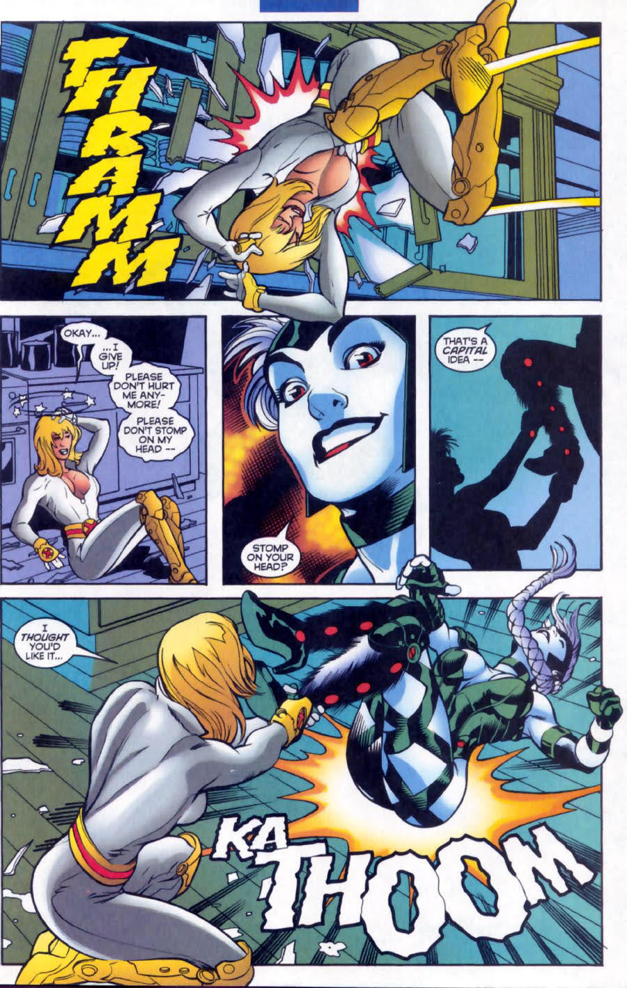 zeddfrost: #whitequeenWednesday Just some good ol’ fashion fisticuffs, from Generation