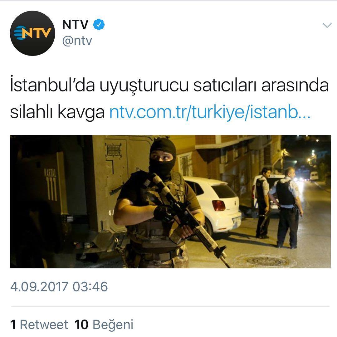 İstanbul'da uyuşturucu...