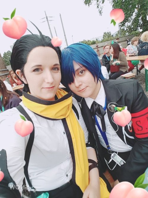 Boyfriends!!We got recognized many times and it felt gooood ´v `) I really didn’t expect this.These 