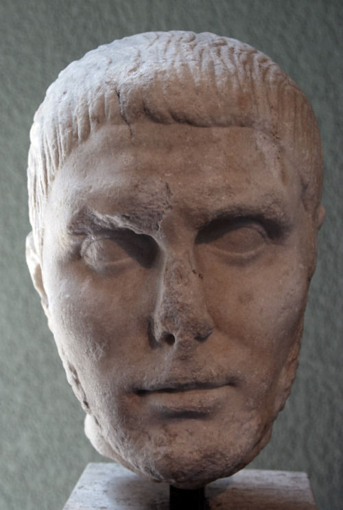 Portrait of a man. I quarter of II century AD. Marble. Civico museo archeologico di Milano. Inv