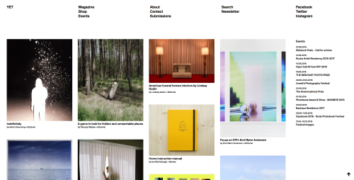 iylshowcase: Platform Feature - YET MagazineThe last line of the YET Magazine about bio: “[We have] 