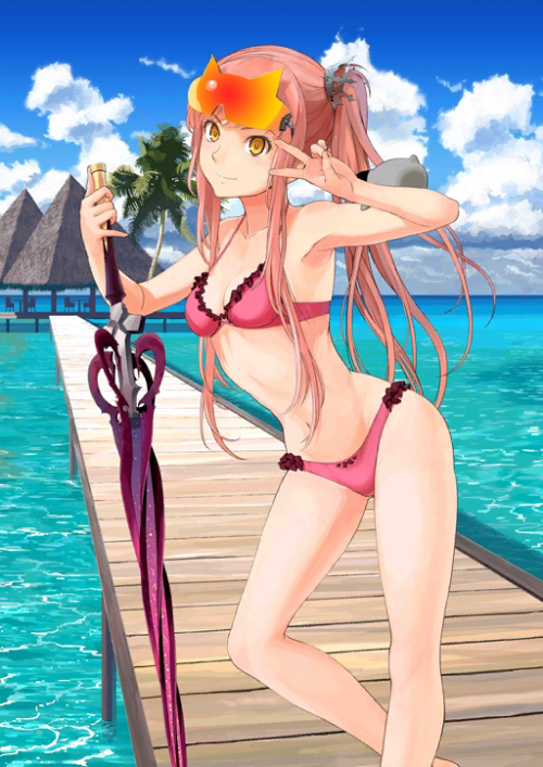 animeandcatholicism:tower-of-avalon:i-scream-for-fate:Saber Medb for the Servant Summer Festival in 