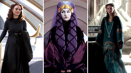 keirahknightley:Costume appreciation series: Padmé Amidala’s wardrobe in Star Wars (1999-2005) dir G