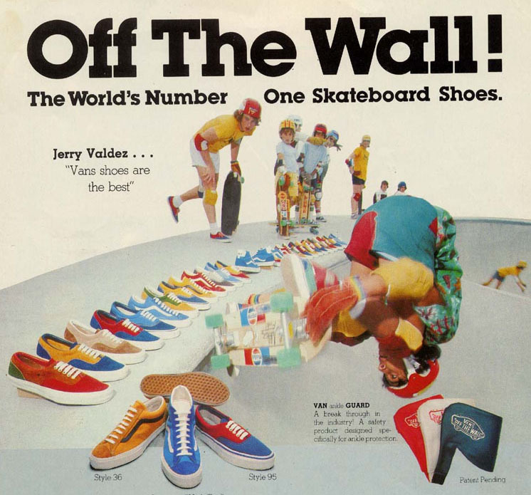 vintage vans skate shoes
