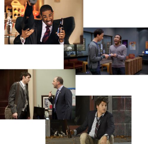 Emmys 2013: Best Supporting Actor in a ComedyClockwise from top: Daman Wayans, Jr., Danny Pudi &