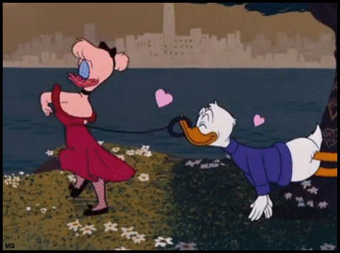 Sex mothgirlwings:  Daisy Duck gets her man in “Donald’s pictures