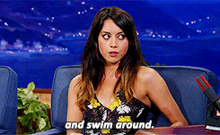 haverfords-blog: Aubrey Plaza on why she wanted to be an old woman when she was a kid