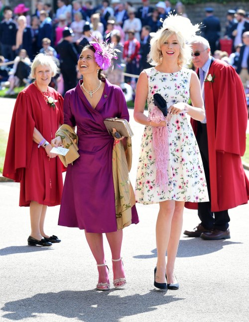 People attending the wedding of the Duke and Duchess of Sussex1. Abigail Spencer, and Priyanka Chopr
