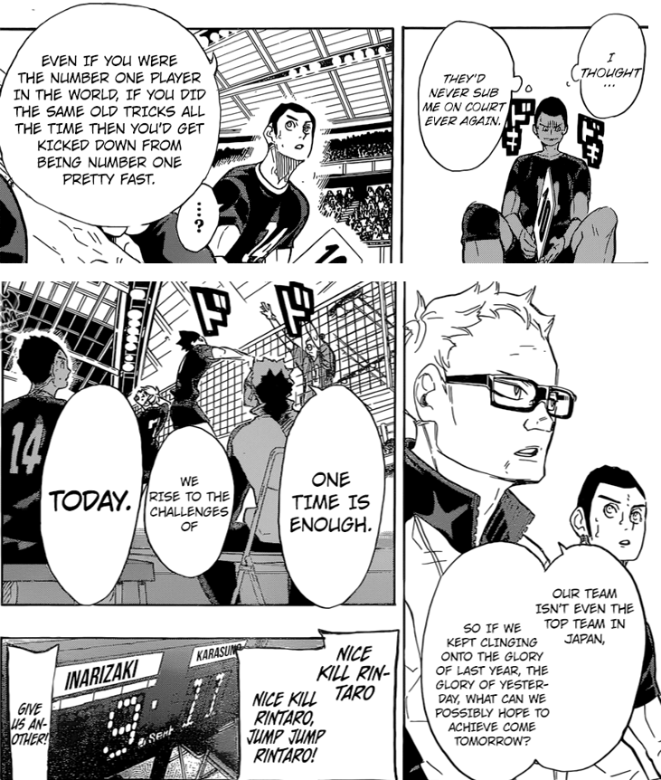 AJ on X: The Ballboy mini-arc in Haikyuu is seriously amazing and