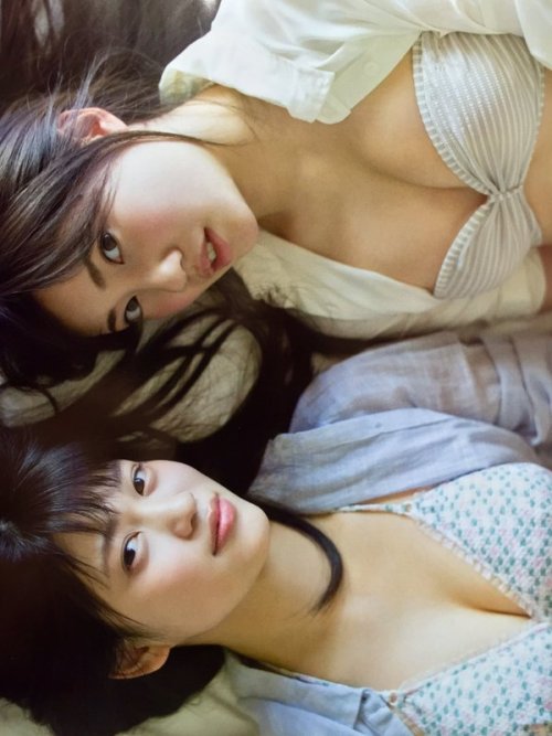 yagura-nao:  Azuma Rion x Kitagawa Ryoha porn pictures