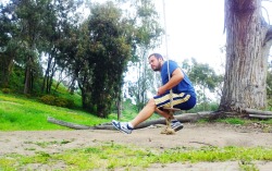 annoyingcub:  Chill, legit, gnar, and low-key swing on the trail by the Cabrillo bridge