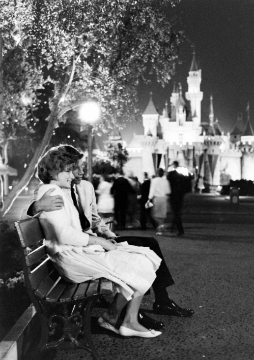 waltwasgenius:  PROM NIGHT AT DISNEYLAND 196154 years ago Disneyland opened its doors