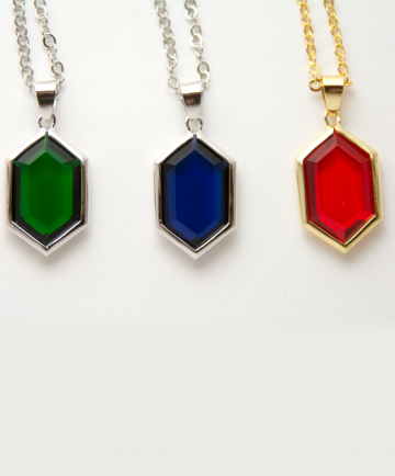pwnlove:  Rupee Rumble The currency of Hyrule is just so lovely that you could wear it. Now you can 
