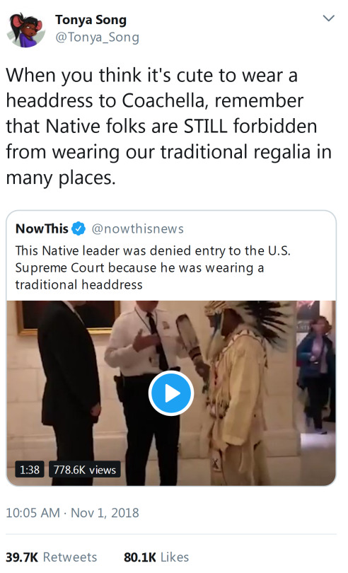 endangered-justice-seeker:  Imagine not being able to wear your traditional clothing in YOUR land 