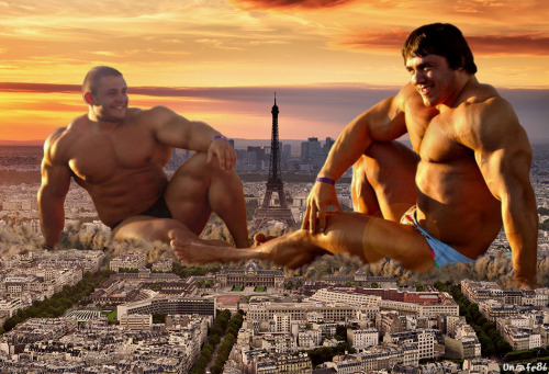 Alexey Lesukov &amp; Andrey Skoromny in Paris