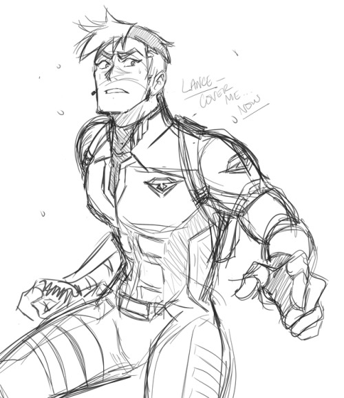 blk-l: Garrison Special Forces AU (GSF) Shiro is the best in the unit and leads a small team of spec