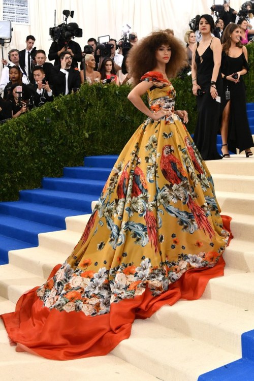 ZENDAYA COLEMAN wearing DOLCE & GABBANA at the MET GALA