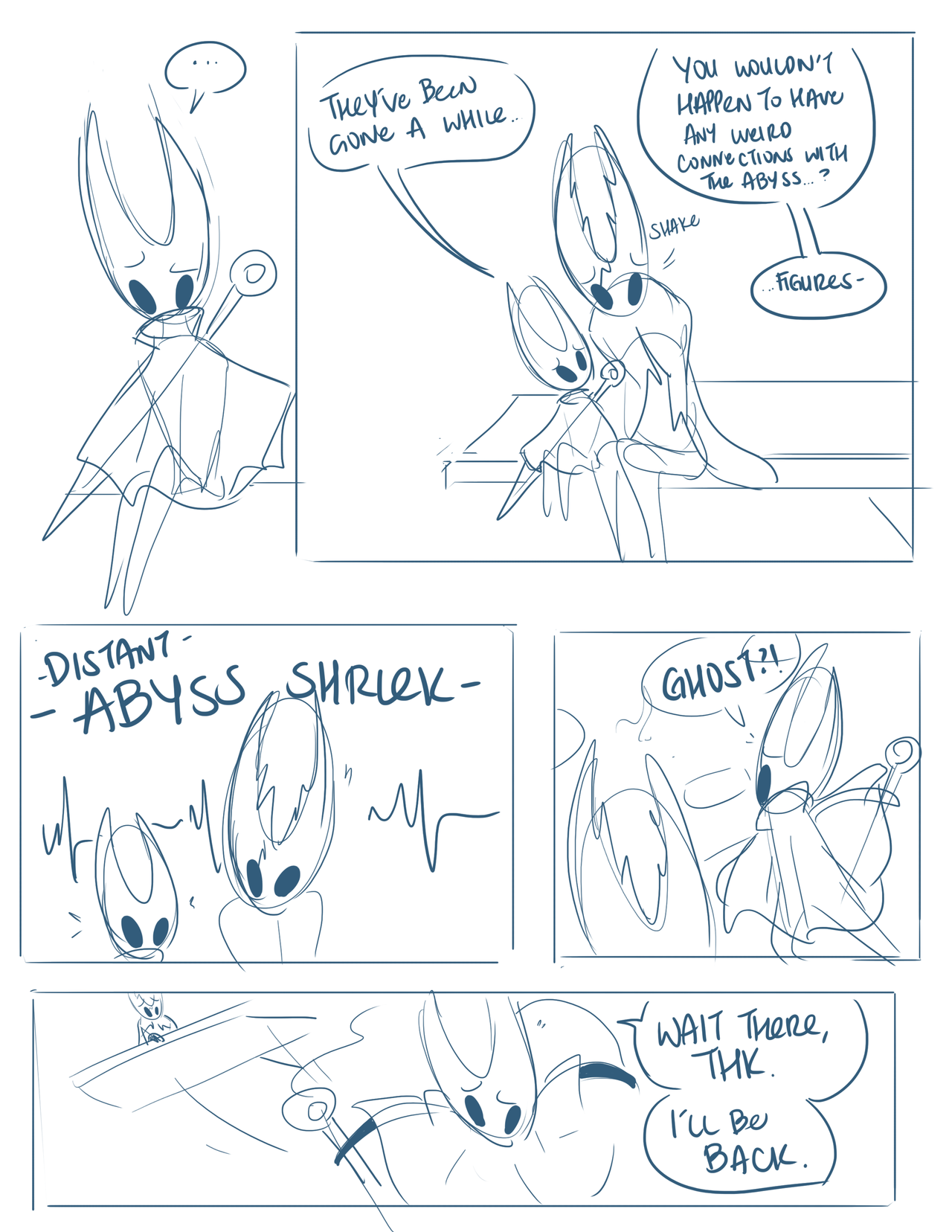 pickles4nickles:  Did some thumbnails for a comic that I’ll probably never actually
