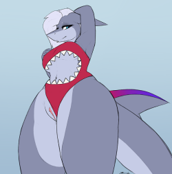 thermal-shark:not happy with this at all but happy shark week?