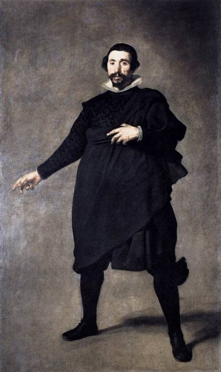 artist-diego-velazquez: Pablo de Valladolid, 1637, Diego VelázquezMedium: oil,canvas