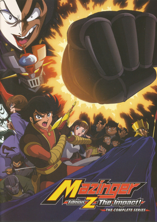 Mazinger Edition Z: The Impact! a.k.a. Shin MazingerDiscotek Media DVD coversCourtesy of my friend, 