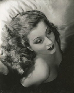 ruihenriquesesteves:  Ann Sothern (1909-2001) by George Hurrell, 1930’s 