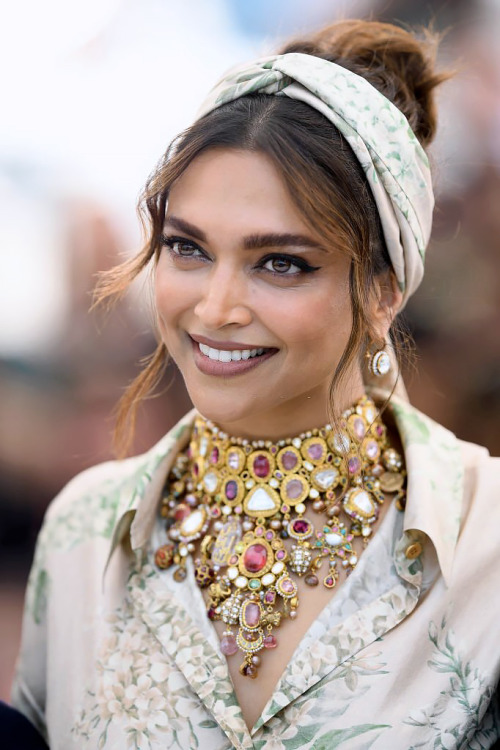 Deepika Padukone attends the photocall for the Jury during the 75th Annual Cannes Film Festival at P