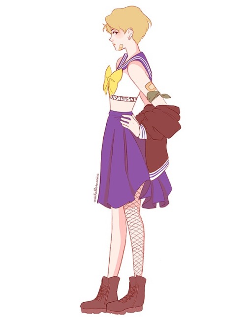lumpalindaillustrations:  ✨☄️ Sailor Uranus ☄️✨