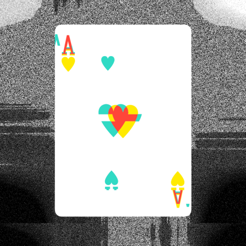 kickstarter:  Playing cards and glitch art, together at last. 