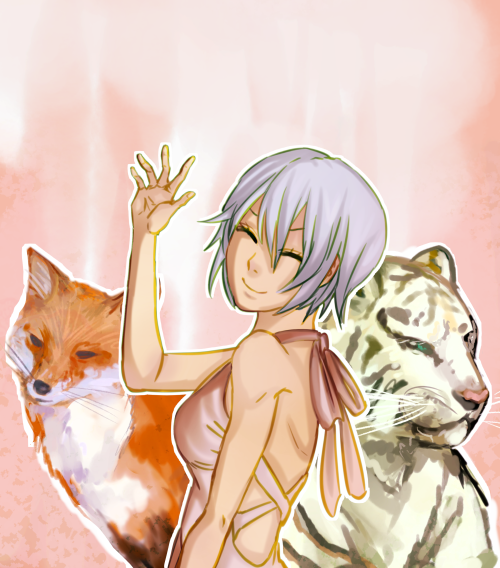 gajeely: I wanted to practice some animals and Lisanna was the logical companion