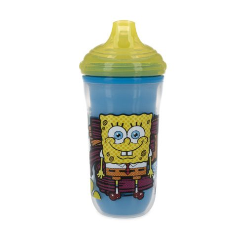 Munchkin Spongebob Squarepants Click Lock 9oz Insulated Sippy Cup -  Parents' Favorite