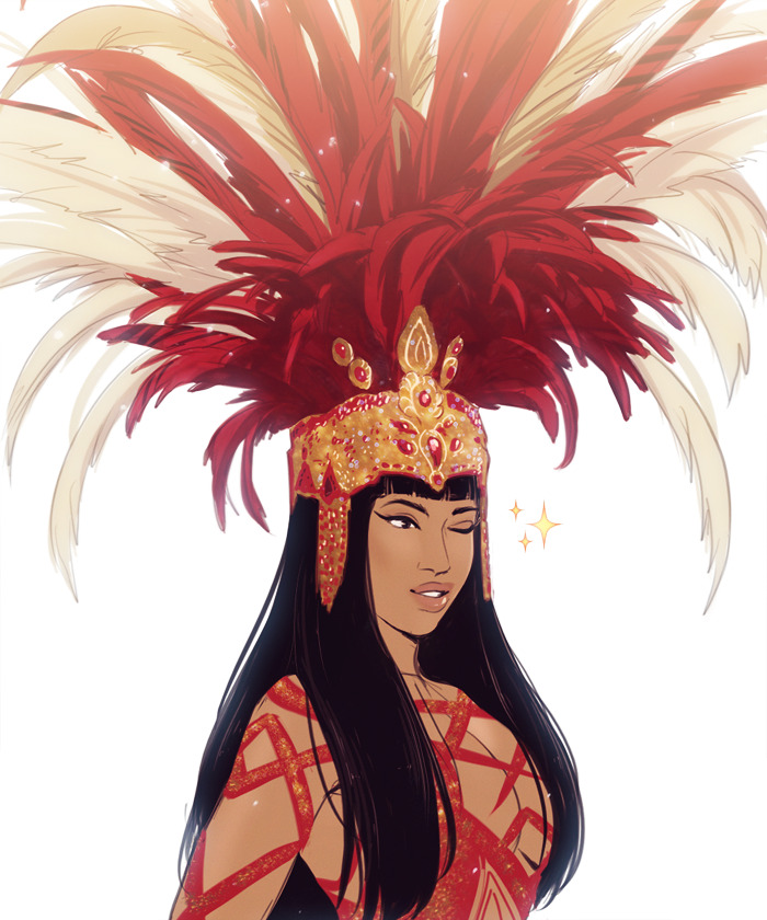 hallous:  oeilvert: trini dem girls 