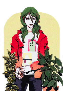 babypears:  maki & some plants 