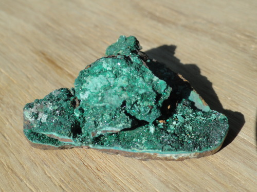 Atacamite Cu2Cl(OH)3  -  03.DA.10a (Strunz)(from Atacama’s Desert, Chile)Is a copper halide mi