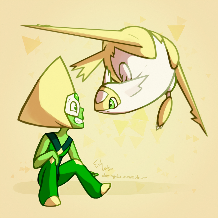 shining-latios:  When you’re neck-deep in Peridot hell but you have to maintain