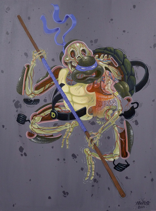 millennium-falcor: Dissection of the Teenage Mutant Ninja Turtles by Nychos