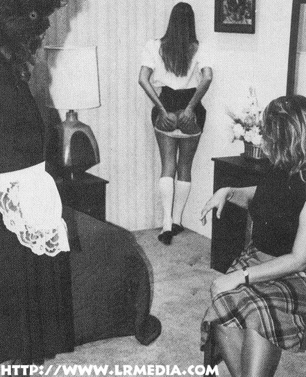 rearwarmer-tumblr-com: Corner time  “I don’t think she has learned her lesson yet.&rdquo