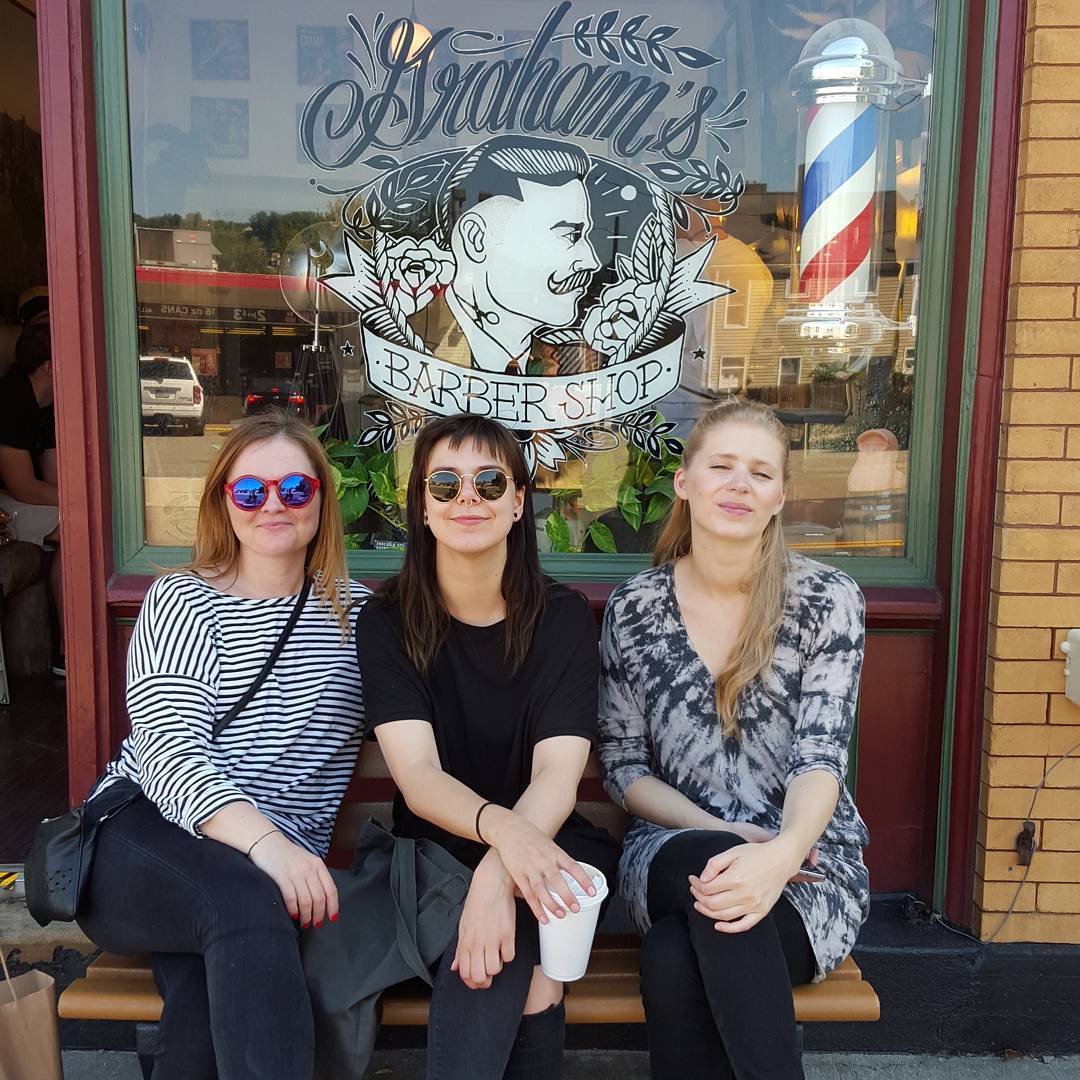 fuckyeahofmonstersandmen:  arnar-omam:    Barbershop trio.Via Steini’s Instagram