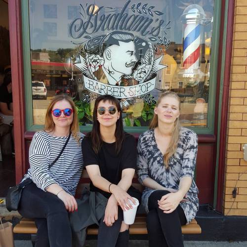 fuckyeahofmonstersandmen:  arnar-omam:    Barbershop trio.Via Steini’s Instagram  @steinilius on Instagram.