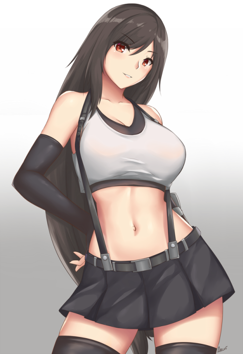 a-titty-ninja: 「ティファ・ロックハート」 by ArcieAlbano๑ Permission to reprint was given by the artist ✔.