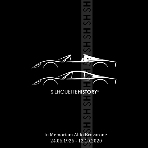 Dino SilhouetteHistory
In Memoriam Aldo Brovarone, the designer of Ferrari 206 Dino and many more Italian icons.
Home | Shop | FB | IG | Twitter | Ask