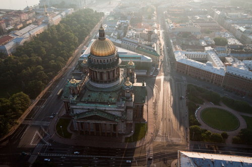 ohsoromanov:Wonders of Russia with a bird’s-eye view: St. Petersburg.