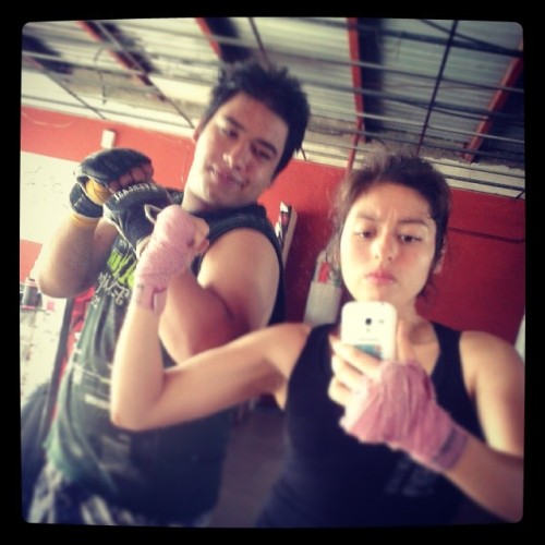 krengi:  #aquinomas #gym #workout #kickboxing #fit